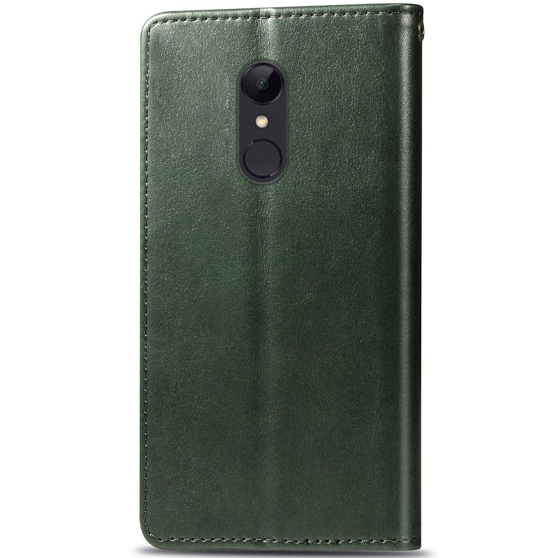 Кожаный чехол книжка GETMAN Gallant (PU) для Xiaomi Redmi Note 4X / Note 4 (Snapdragon) (Зеленый) в магазине vchehle.ua