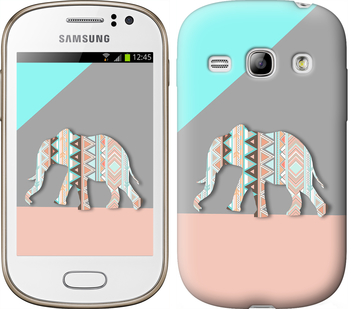 

Чехол Узорчатый слон для Samsung Galaxy Fame S6810 224592