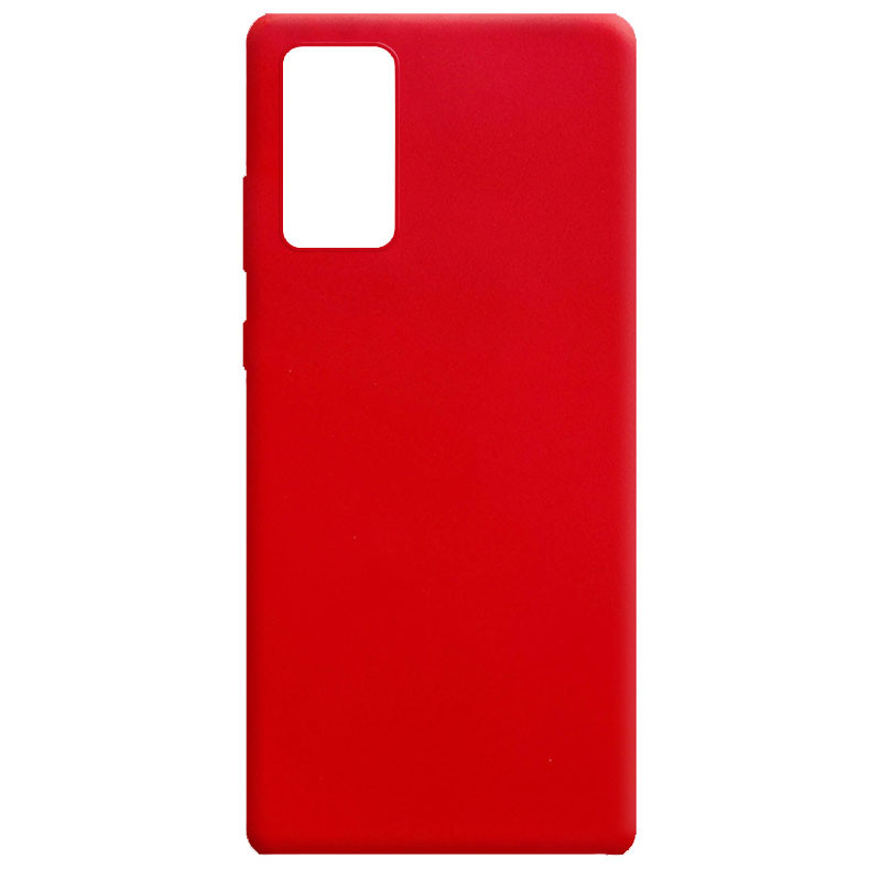 Силіконовий чохол Candy на Samsung Galaxy Note 20 (Червоний)