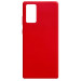 Силіконовий чохол Candy на Samsung Galaxy Note 20 (Червоний)