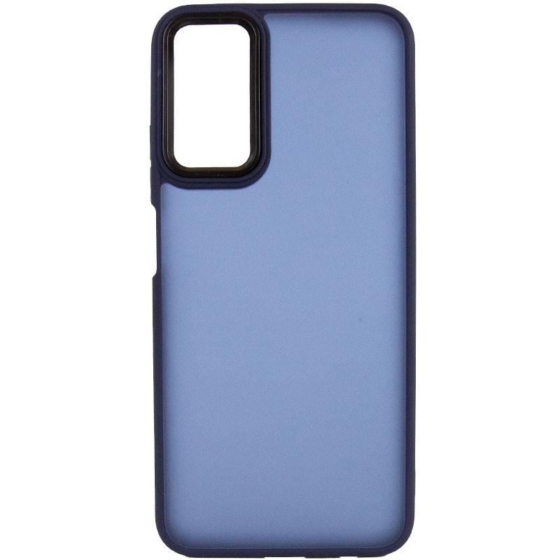 Фото Чехол TPU+PC Lyon Frosted для Motorola Edge 50 Fusion / G85 (Navy Blue) на vchehle.ua