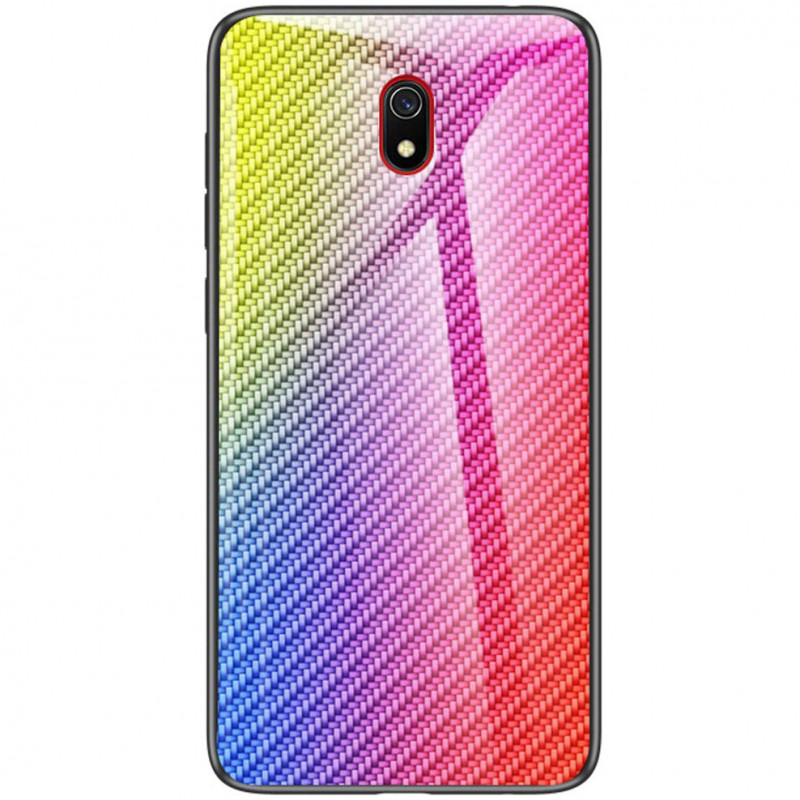 

TPU+Glass чохол Twist на Xiaomi Redmi 8a (Бузковий) 786568