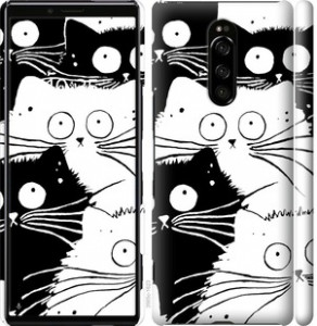 Чехол Коты v2 для Sony Xperia XZ4