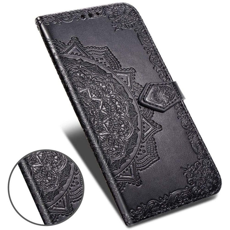 Замовити Шкіряний чохол-книжка Art Case з візитницею на Samsung J600F Galaxy J6 (2018) (Чорний) на vchehle.ua