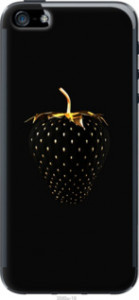 Чехол Черная клубника для iPhone SE