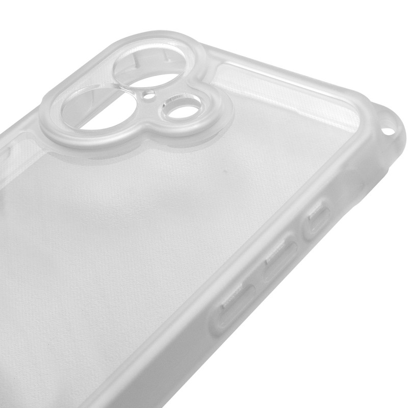 Чехол TPU CrossBody with straps для Apple iPhone 16 Plus (6.7") (Transparent) в магазине vchehle.ua