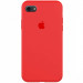 Чохол Silicone Case Full Protective (AA) на Apple iPhone 7 / 8 / SE (2020) (4.7") (Червоний / Red)