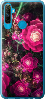 Чехол Абстрактные цветы 3 для Realme C3