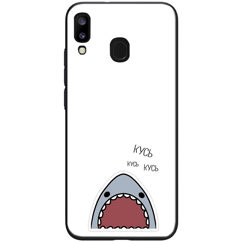 

TPU+PC чехол ForFun для Samsung Galaxy A30 (Кусь / Белый) 748281