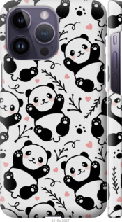 Чохол Панди на iPhone 14 Pro Max