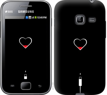 

Чехол Подзарядка сердца для Samsung Galaxy Ace Duos S6802 721129