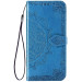 Шкіряний чохол (книжка) Art Case з візитницею на Samsung Galaxy A31 (Синій)