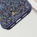 Купити TPU чохол Bling World Rock Diamond на Apple iPhone 13 Pro Max (6.7") (Синій) на vchehle.ua