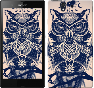 

Чохол Узорчата сова на Sony Xperia Z C6602 627437