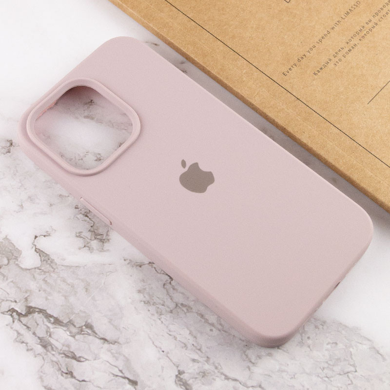 Купити Чохол Silicone Case Full Protective (AA) на Apple iPhone 15 (6.1") (Сірий / Lavender) на vchehle.ua