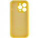 Чехол Silicone Case Full Camera Protective (AA) для Apple iPhone 13 Pro (6.1") (Желтый / Yellow) в магазине vchehle.ua