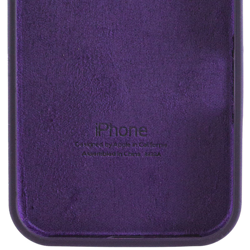 Чохол Silicone Case Full Camera Protective (AA) на Apple iPhone 16e (6.1") (Фіолетовий / Elderberry) в магазині vchehle.ua
