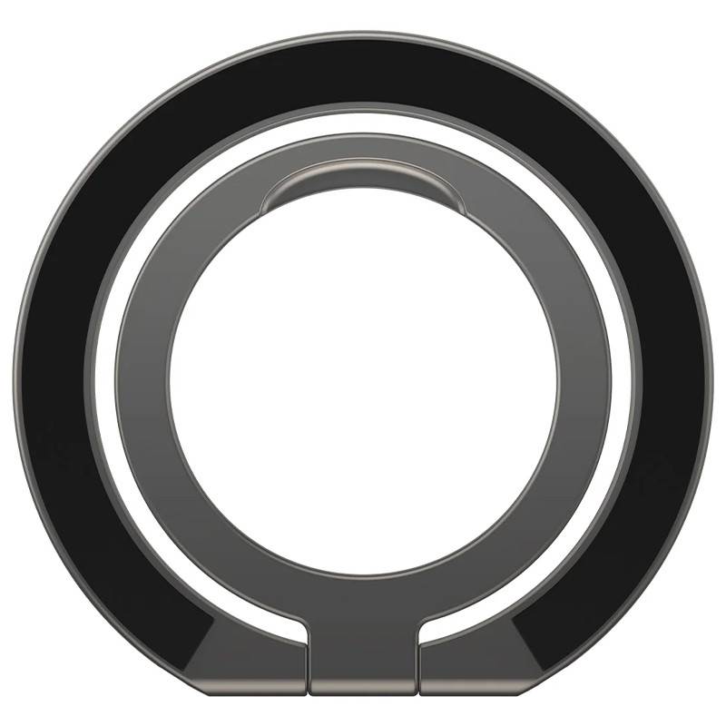 Фото Держатель для телефона Baseus Halo Series Foldable Metal Ring (Single ring) (SUCH00001) (Grey) на vchehle.ua