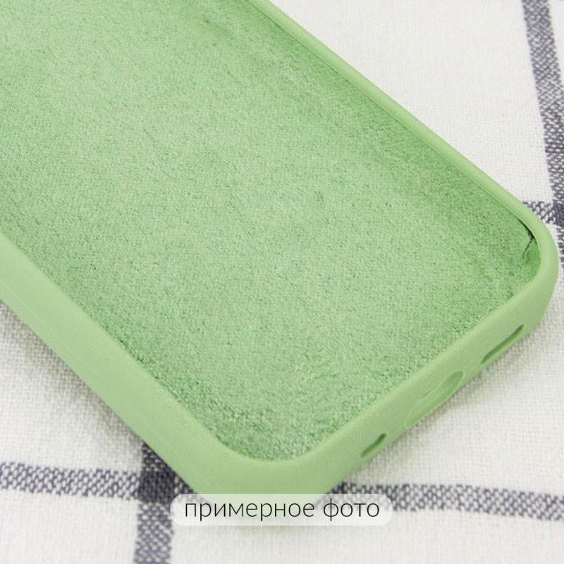 Фото Чехол Silicone Case Full Protective (AA) NO LOGO для Apple iPhone 16 (6.1") (Мятный / Mint) в магазине vchehle.ua