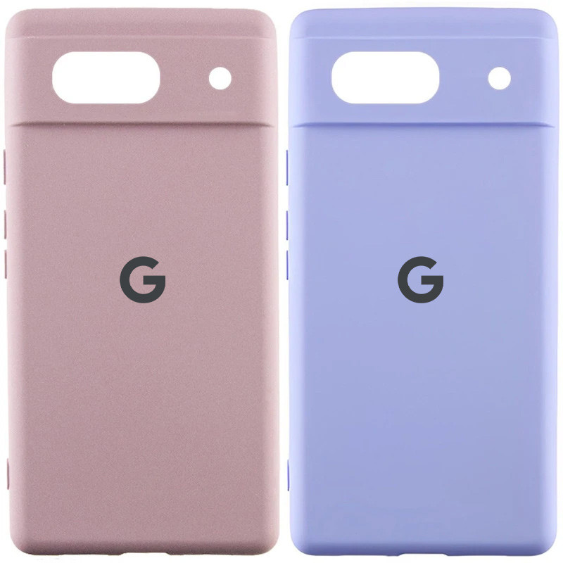 Чехол Silicone Cover Lakshmi Full Camera (AA) with logo для Google Pixel 7