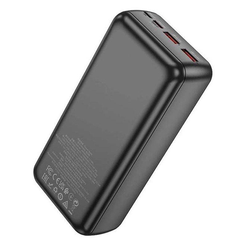 Фото Портативний зарядний пристрій Power Bank BOROFONE BJ38B 22.5W+PD20W 30 000 mAh (Black) в маназині vchehle.ua