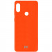 Чехол Silicone Cover (AA) для Xiaomi Redmi Note 5 Pro / Note 5 (DC) (Оранжевый / Neon Orange)