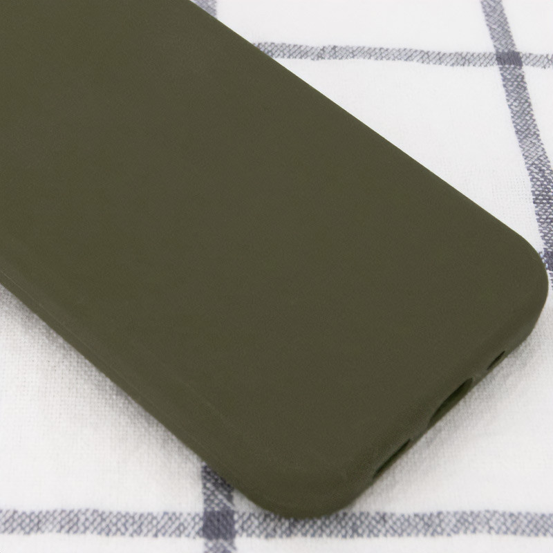 Фото Чехол Silicone Case Full Protective (AA) NO LOGO для Apple iPhone 15 Pro Max (6.7") (Зеленый / Dark Olive) в магазине vchehle.ua