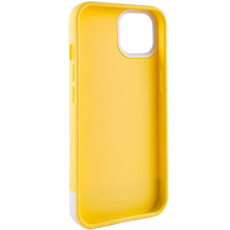 Фото Чехол TPU+PC Bichromatic для Apple iPhone 12 Pro / 12 (6.1") (Creamy-yellow / White) в магазине vchehle.ua