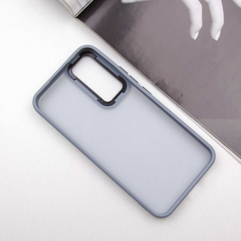 Фото Чехол TPU+PC Lyon Frosted для Samsung Galaxy S25 / S24 (Sierra Blue) в магазине vchehle.ua