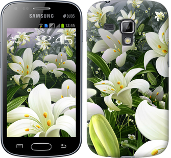 

Чехол Белые лилии для Samsung Galaxy S Duos s7562 245600