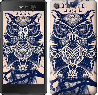 

Чехол Узорчатая сова для Sony Xperia M5 627461