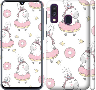 

Чехол Единорожки для Samsung Galaxy A40 2019 A405F 830060