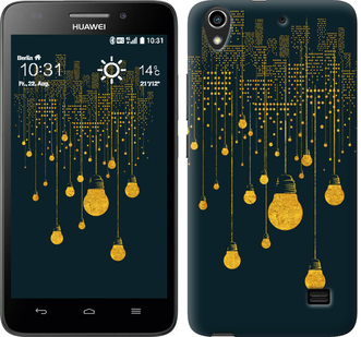 

Чохол Ілюстрація нічного міста на Huawei Honor 4 Play 592450