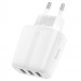 СЗП Hoco N15 (3USB/2.4A/17W) (Білий) в магазині vchehle.ua