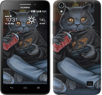 

Чохол gamer cat на Huawei G620S 635584