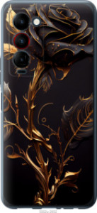 Чохол Троянда 3 на Tecno Camon 18 Premier