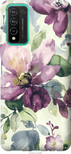 

Чохол Квіти аквареллю на Huawei Honor 10X Lite 1143164