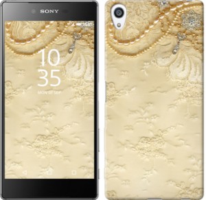 Чехол Кружевной орнамент для Sony Xperia Z5 Premium E6883