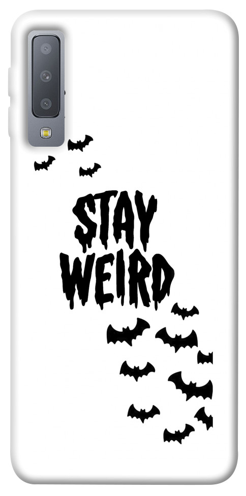 Чехол Stay Weird для Galaxy A7 (2018)