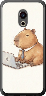 Чехол Funny Capybara CEO Working для Meizu Pro 6