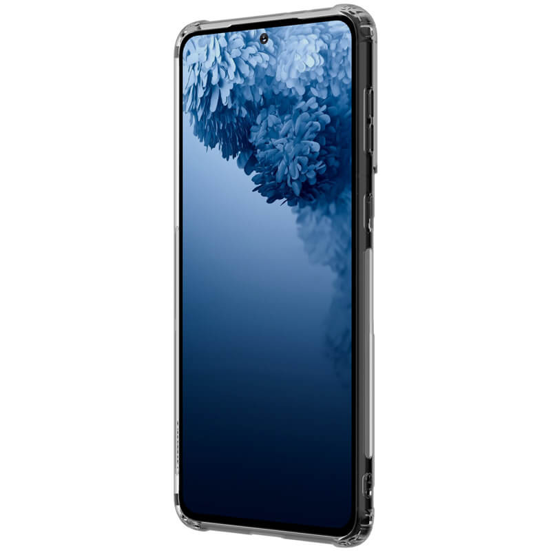 TPU чохол Nillkin Nature Series на Samsung Galaxy S21+ (Сірий (прозорий)) в магазині vchehle.ua