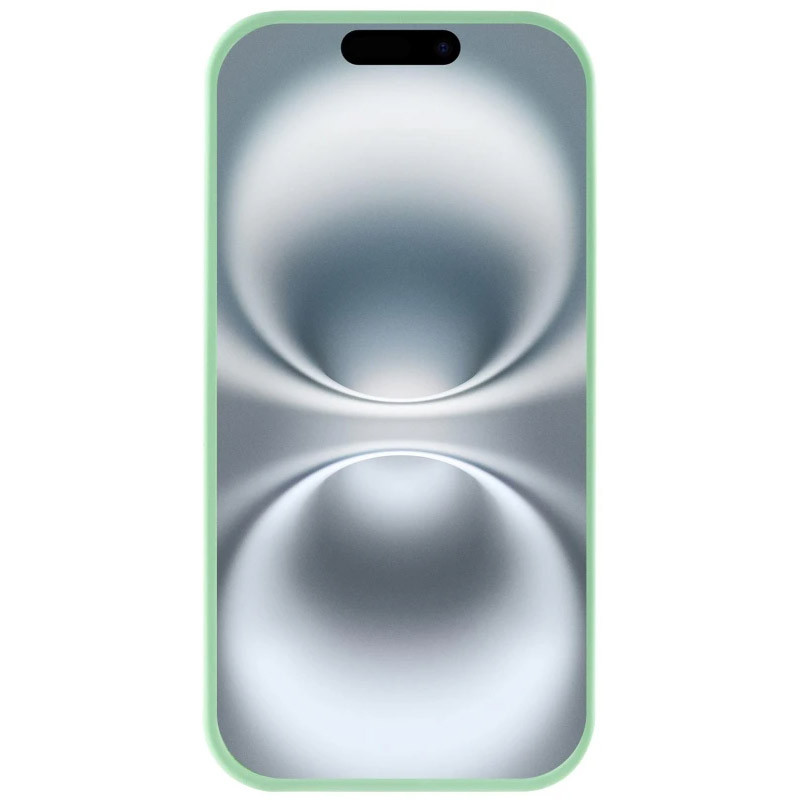 Фото Чохол Silicone Case Full Camera Protective (AA) на Apple iPhone 16e (6.1") (Зелений / Pistachio) на vchehle.ua