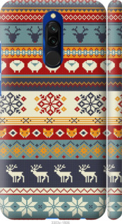 

Чохол Різдвяний орнамент на Xiaomi Redmi 8 955908