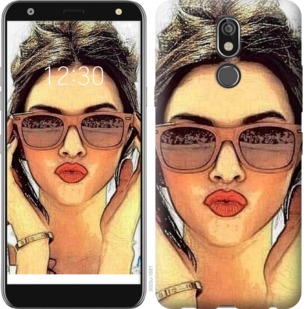 

Чохол Дiвчина_арт на LG K40 764183