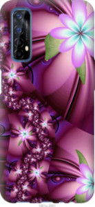 Чехол Цветочная мозаика для Realme 7