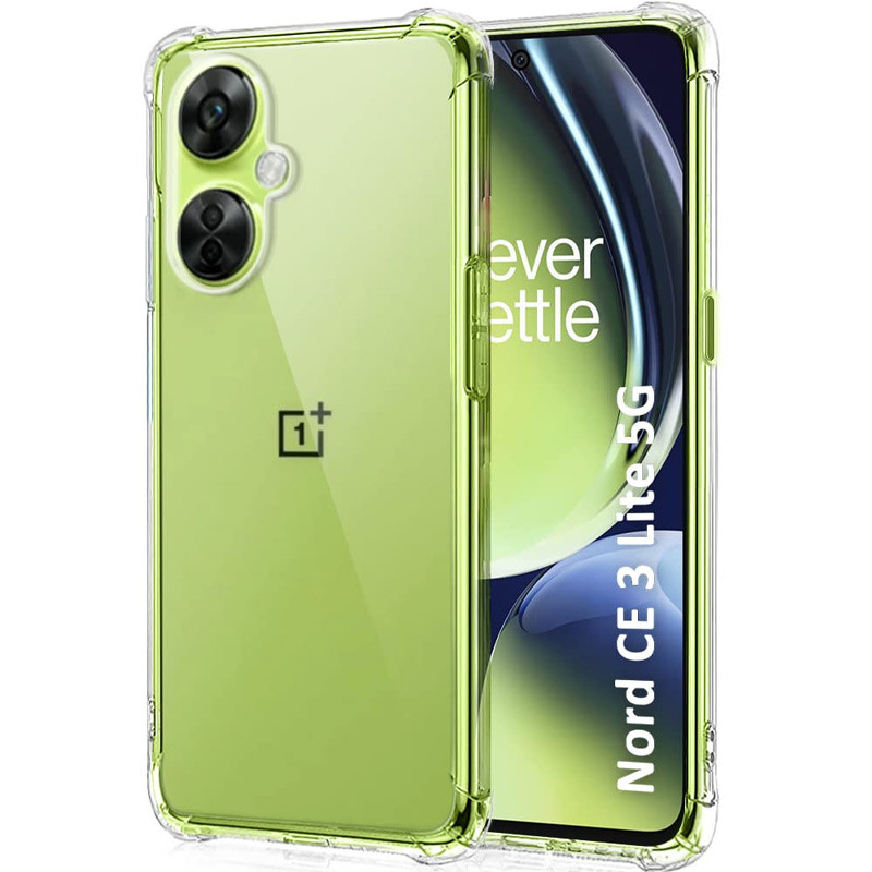 TPU чохол GETMAN Ease logo посилені кути Full Camera на OnePlus Nord CE 3 Lite