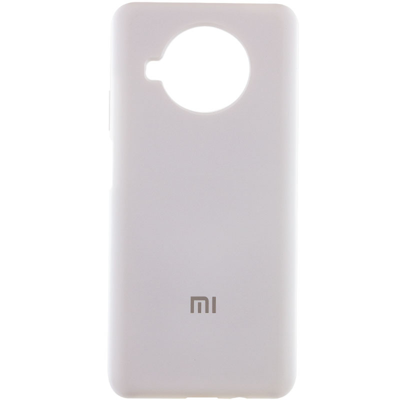 Чехол Silicone Cover Full Protective (AA) для Xiaomi Mi 10T Lite / Redmi Note 9 Pro 5G (Белый / White)