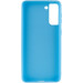 Фото Силіконовий чохол Candy на Samsung Galaxy S21 (Блакитний) на vchehle.ua
