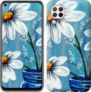 

Чехол Красивые арт-ромашки для Huawei Nova 6SE 879224