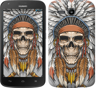 

Чохол Череп індіанця на Huawei Ascend Y600 641296